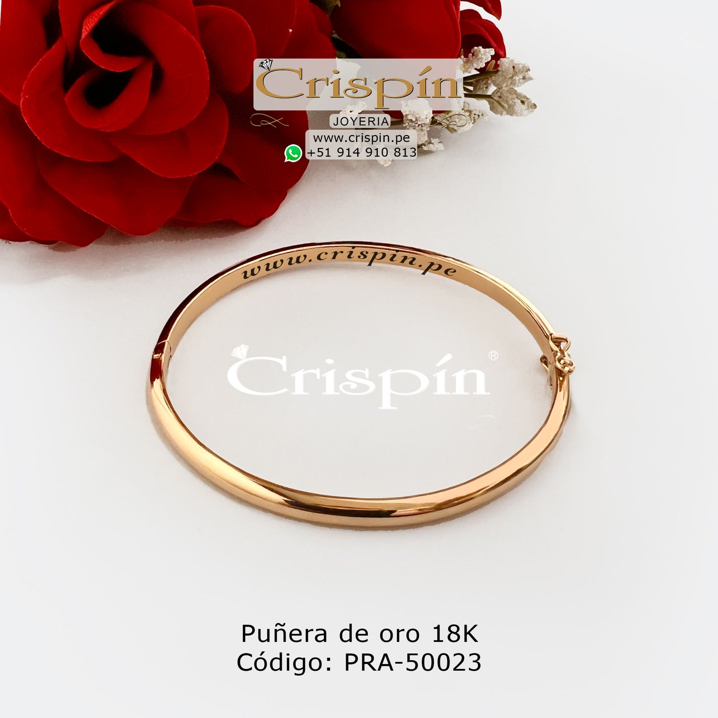 Puñera de oro 18K Código: PRA-50023