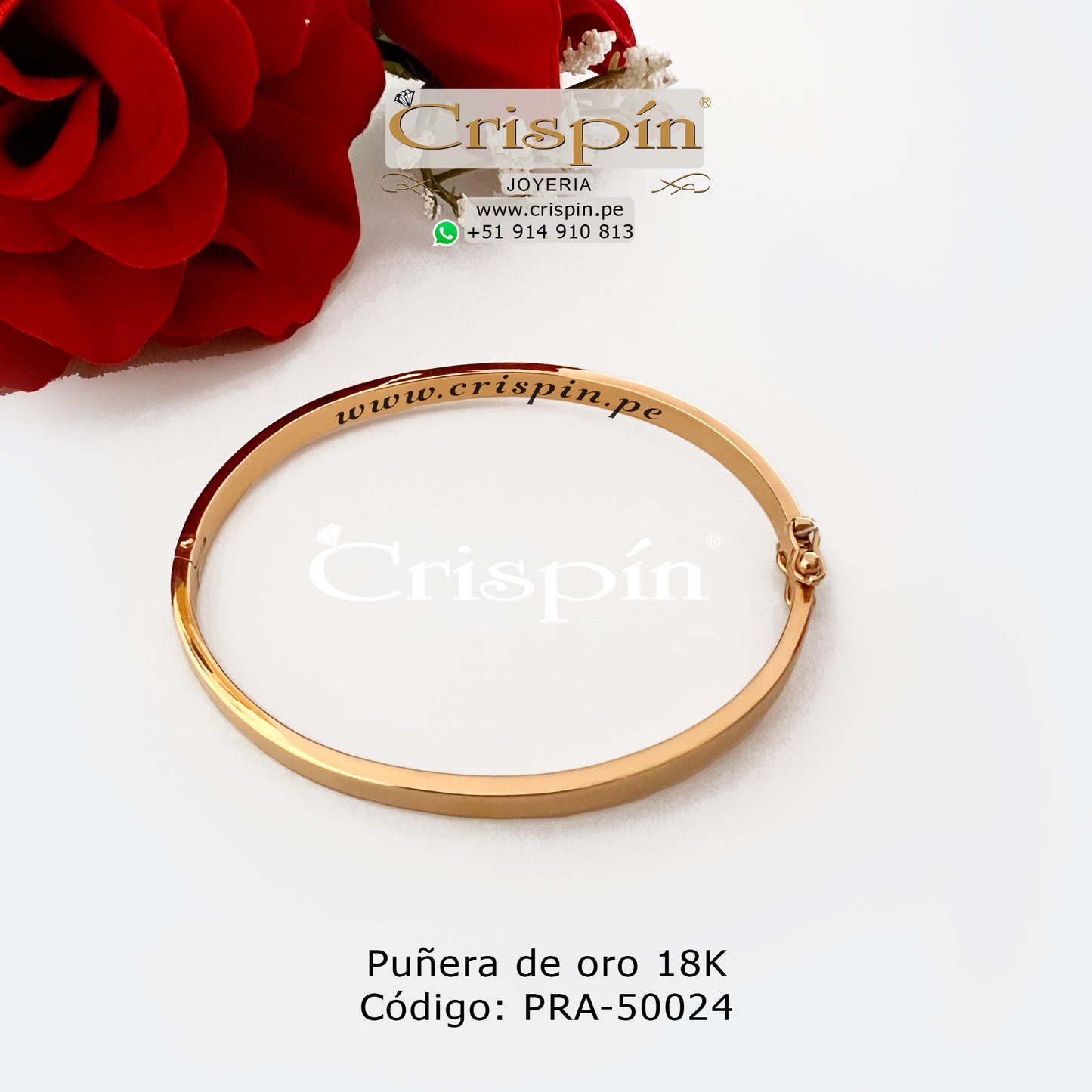Puñera de oro 18K Código: PRA-50024
