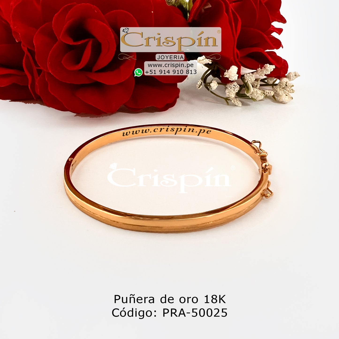 Puñera de oro 18K Código: PRA-50025