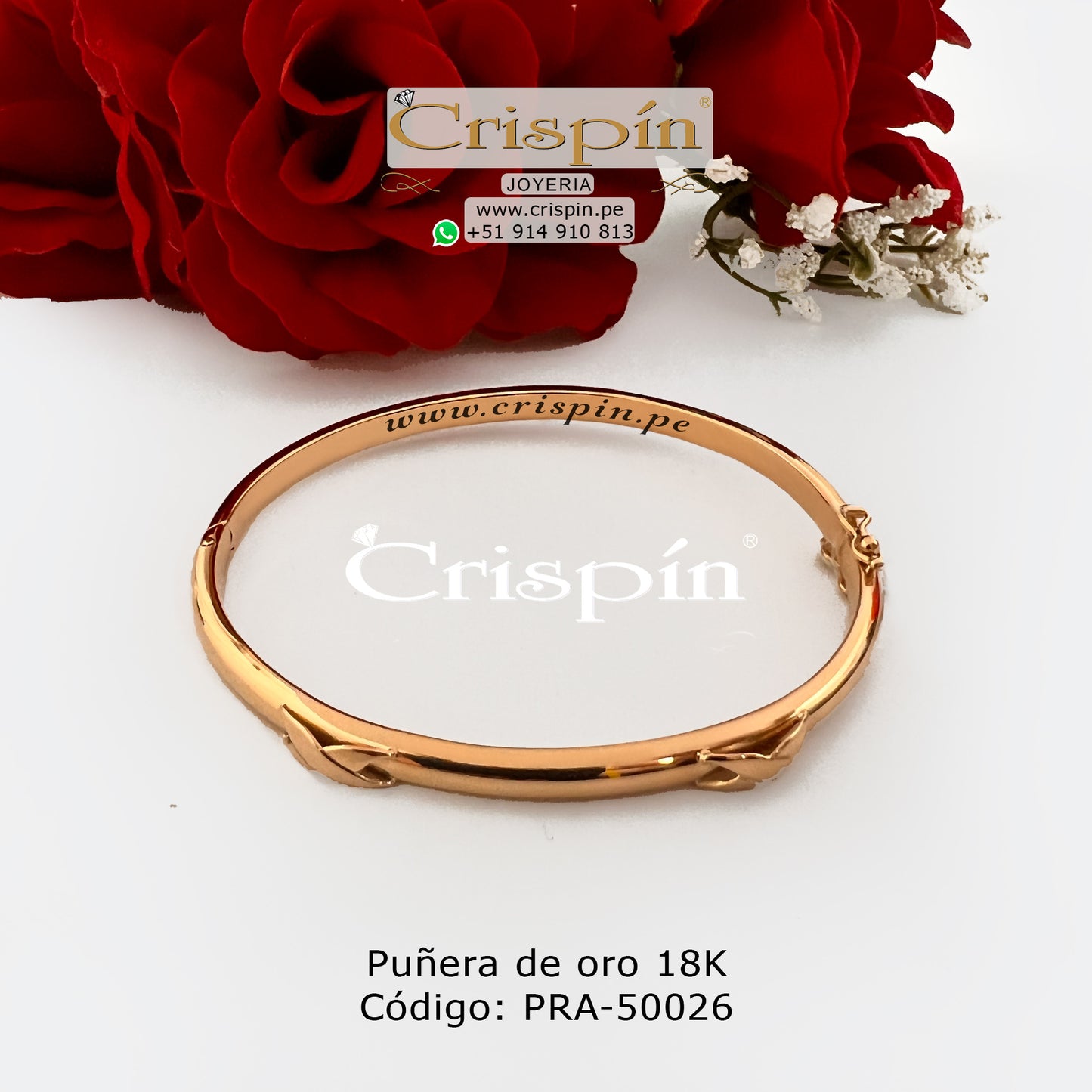Puñera de oro 18K Código: PRA-50026