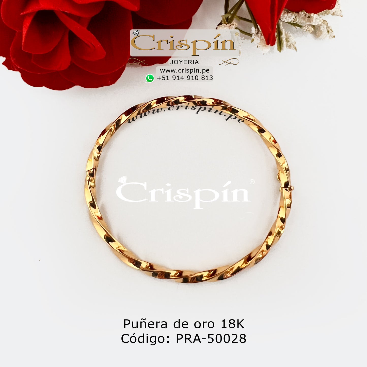 Puñera de oro 18K Código: PRA-50028