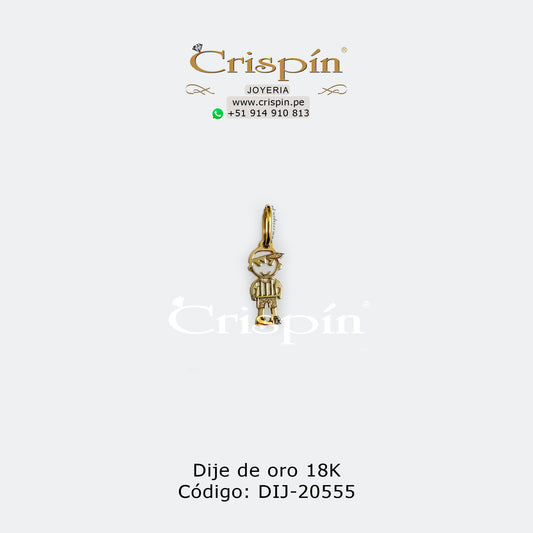 Dije de oro 18K niño Código: DIJ-20555